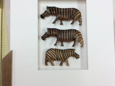 framed carvings
