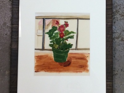 framed floral