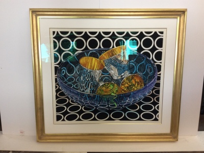 framed still life