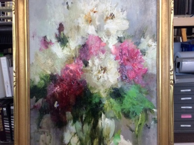 framed floral