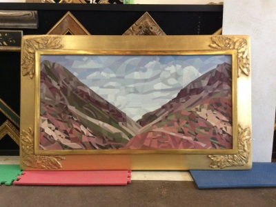 framed landscape