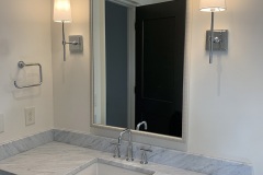 mirror in bathroom